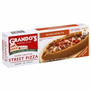 Grando's Street Pizza, Hand-Crafted, Margherita