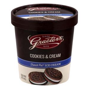 Graeter's Ice Cream, French Pot, Cookies & Cream