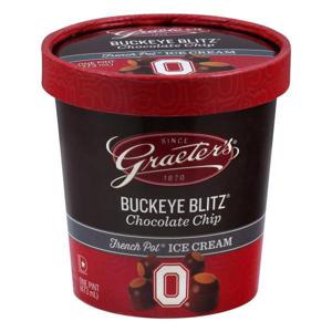 Graeter's Ice Cream, Buckeye Blitz Chocolate Chip, French Pot