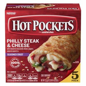 Hot Pockets Sandwiches, Philly Steak & Cheese, 5 Pack