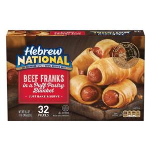 Hebrew National Beef Franks, In a Puff Pastry Blanket