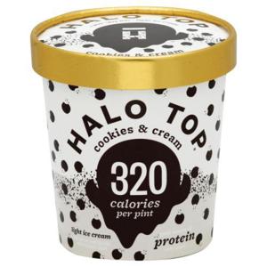 Halo Top Ice Cream, Light, Cookies & Cream