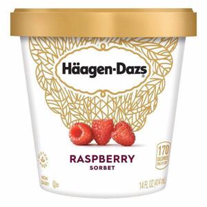 Haagen-Dazs Sorbet, Raspberry