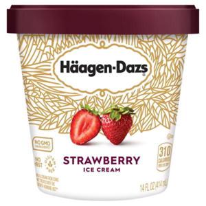 Haagen-Dazs Ice Cream, Strawberry