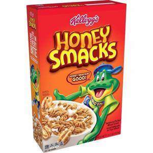 Honey Smacks Cereal Kellogg's Honey Smacks Breakfast Cereal, Original, Made with Whole Grain, 15.3oz