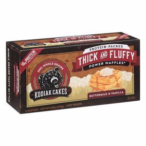 Kodiak Cakes Power Waffles, Buttermilk & Vanilla, Protein-Packed, Thick and Fluffy