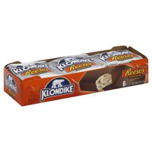 Klondike Ice Cream Bars, Reese's Peanut Butter Cups