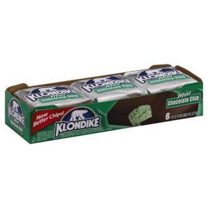 Klondike Ice Cream Bars, Mint Chocolate Chip