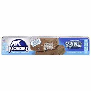 Klondike Ice Cream Bars, Cookies & Creme