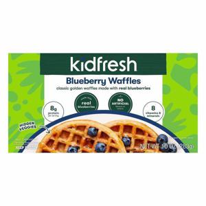 Kidfresh Waffles, Blueberry