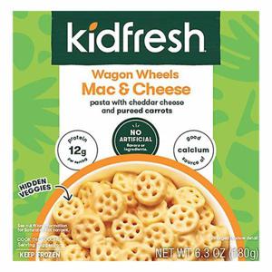 Kidfresh Mac & Cheese, Wagon Wheels