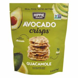 Hippie Snacks Avocado Crisps, Guacamole