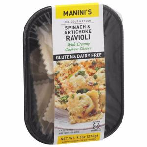 Manini's Ravioli, Spinach & Artichoke