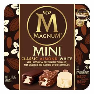 Magnum Ice Cream Bars, Classic Almond White, Mini