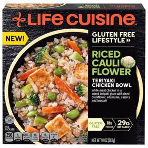 Life Cuisine Bowl, Teriyaki Chicken, Riced Cauliflower