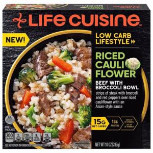 Life Cuisine Bowl, Beef with Broccoli, Riced Cauliflower