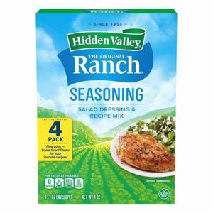 Hidden Valley The Original Ranch Seasoning, Salad Dressing & Recipe Mix, 4 Pack