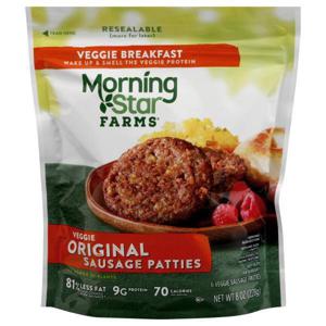 MorningStar Farms Veggie Sausage Patties, Original