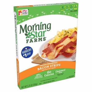 Morning Star Farms Veggie Morningstar Farms, Veggie Breakfast, Veggie Bacon Strips, Vegetarian