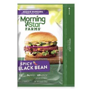 Morningstar Farms Veggie Burgers, Spicy Black Bean