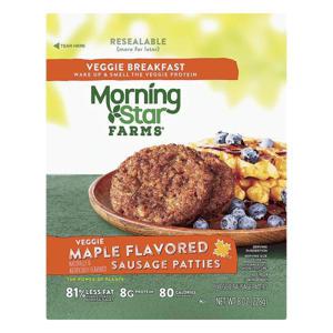 Morningstar Farms Sausage Patties, Veggie Maple Flavored