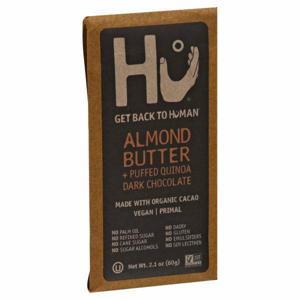 Hu Dark Chocolate, Almond Butter + Puffed Quinoa