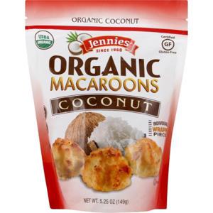 JENNIES Macaroons, Organic, Coconut