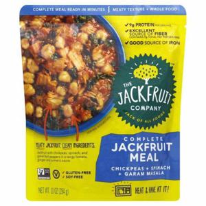 JackFruit Company Jackfruit Meal, Complete, Chickpeas + Spinach + Garam Masala