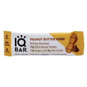 IQ Bar Protein Bar, Peanut Butter Chip