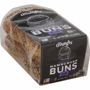 O'DOUGHS Hamburger Buns, Vegan, Deluxe