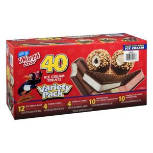 NORTH STAR Ice Cream Treats, Variety Pack