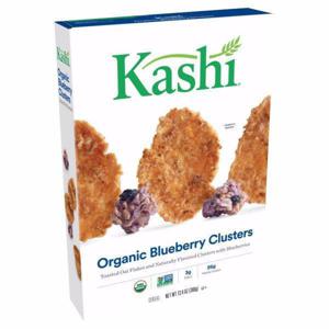 Kashi Cereal Breakfast Cereal, Organic Blueberry Clusters, Non-GMO Project Verified