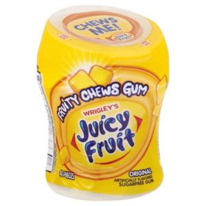 Juicy Fruit Gum, Sugarfree, Original