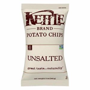 Kettle Brand Potato Chips, Unsalted