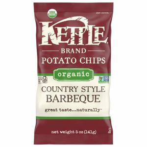 Kettle Brand Potato Chips, Organic, Country Style Barbeque