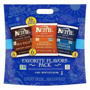 Kettle Brand Potato Chips, Favorite Flavors Pack