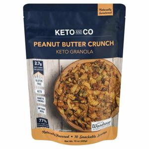 Keto And Co Keto Granola, Peanut Butter Crunch