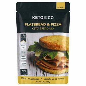 Keto And Co Keto Bread Mix, Flatbread & Pizza