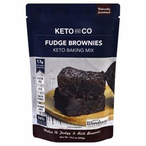 Keto And Co Keto Baking Mix, Fudge Brownies