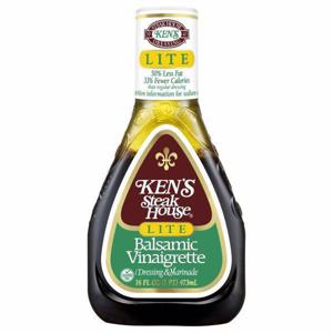 Ken's Steak House Dressing & Marinade, Lite, Balsamic Vinaigrette