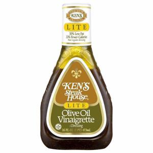 Ken's Steak House Dressing, Lite, Olive Oil Vinaigrette