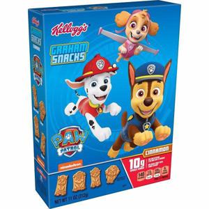 Kellogg's Crackers Kellogg's PAW Patrol Graham Snacks, Cinnamon, Made with Whole Grain, 11oz