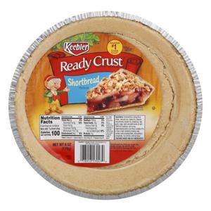 Keebler Ready Crust Pie Crust, Shortbread, 9 Inch