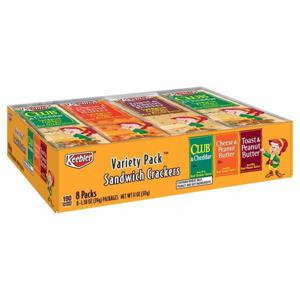 Keebler Crackers Sandwich Crackers, Variety Pack