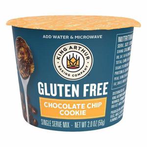 King Arthur Baking Company Cookie, Gluten Free, Chocolate Chip, Single Serve Mix