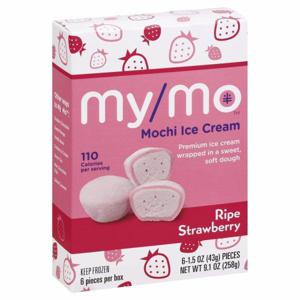 My/Mo Ice Cream, Mochi, Ripe Strawberry