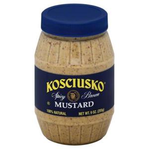 Kosciusko Mustard, Spicy Brown