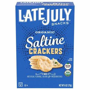 Late July Crackers, Saltine, Organic