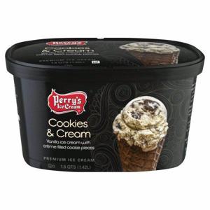 Perry's Ice Cream Premium, Cookies & Cream