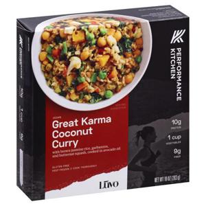 Performance Kitchen Coconut Curry, Great Karma